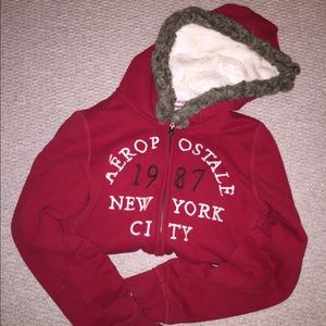 Aeropostale zipped sweater